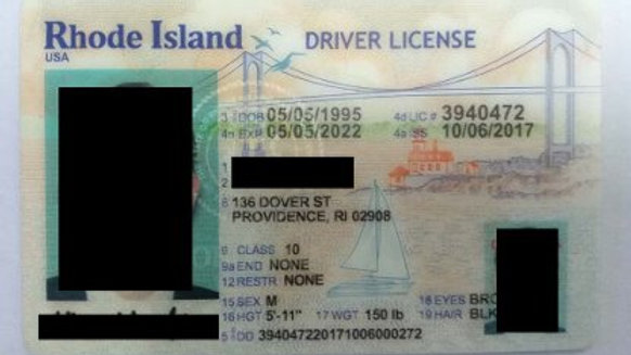 Rhode Island fake id