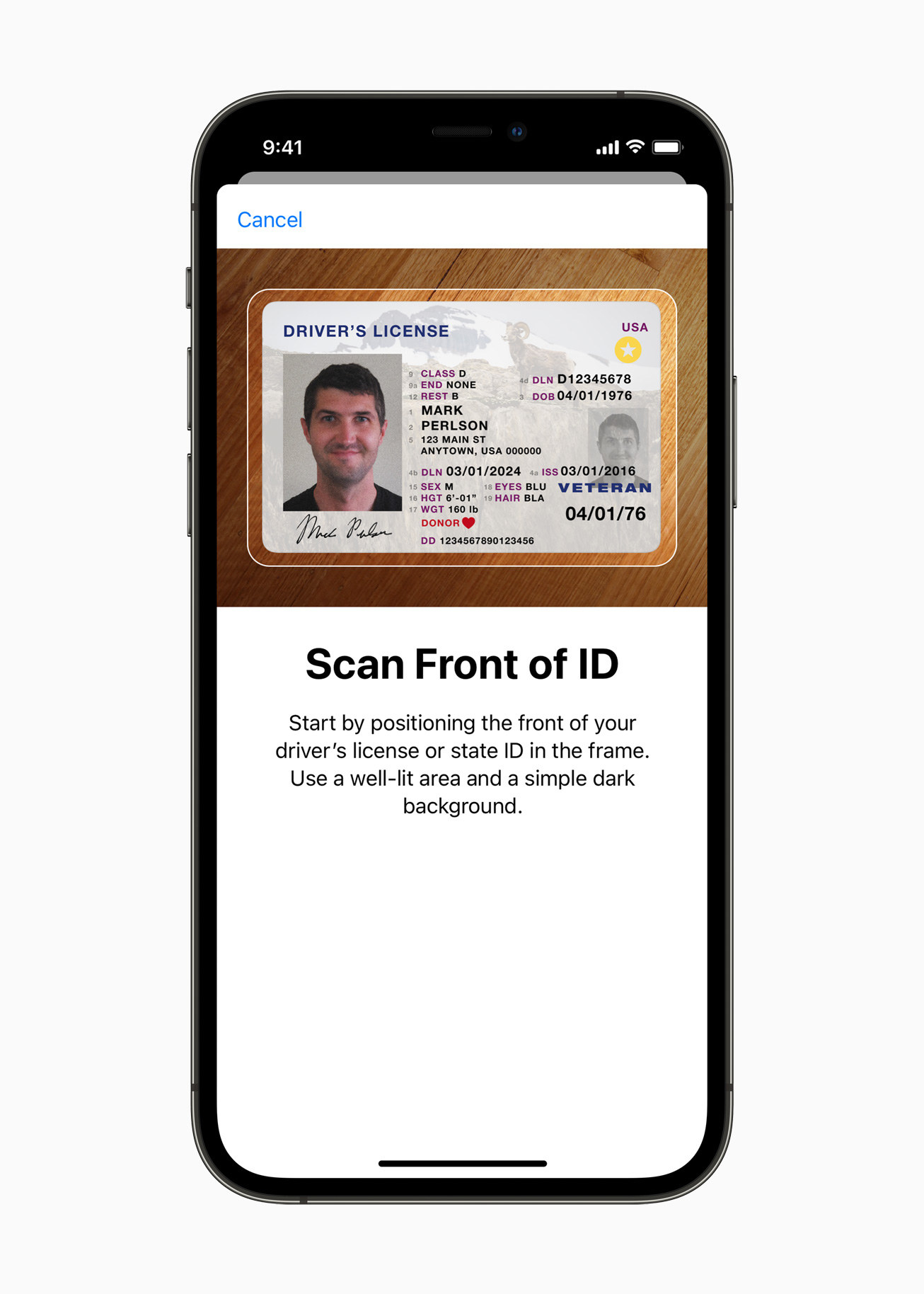 scan fake id