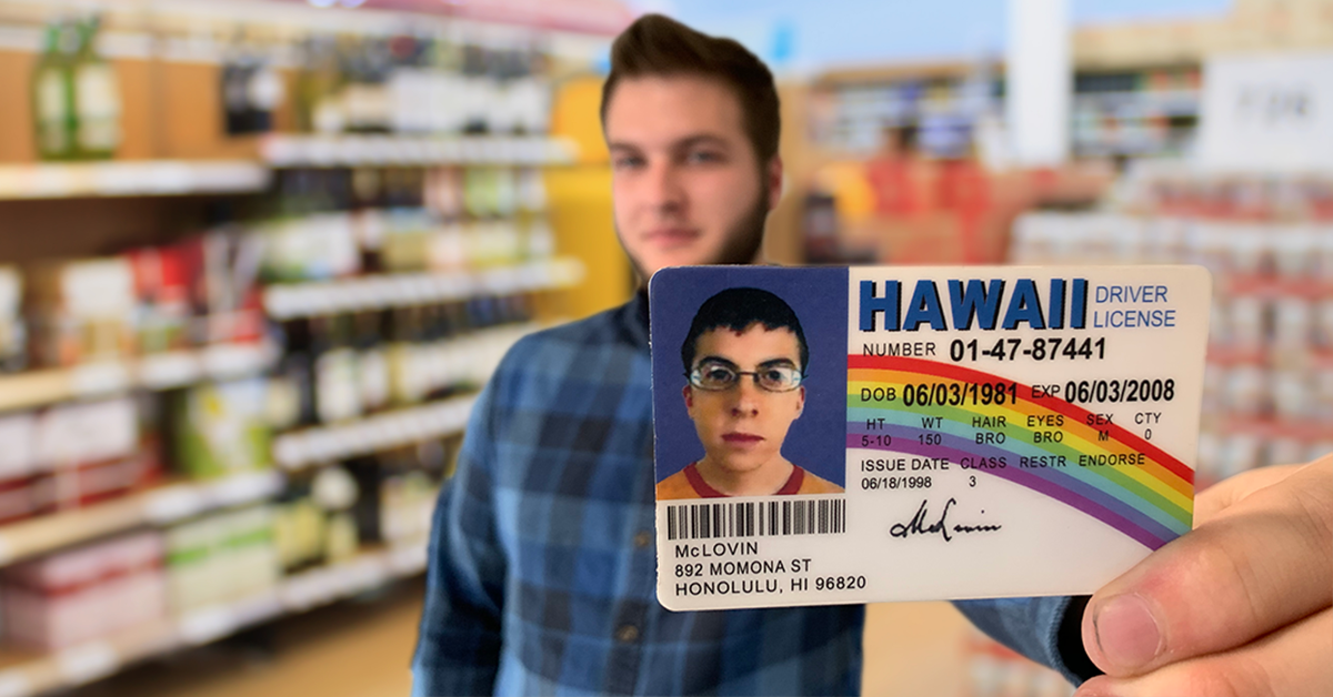 scanning fake id