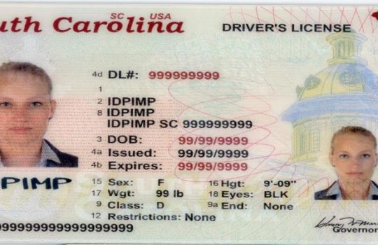 south carolina fake id