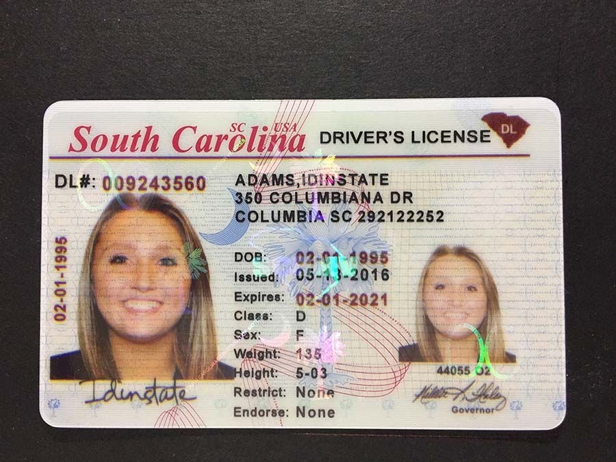 south carolina fake id