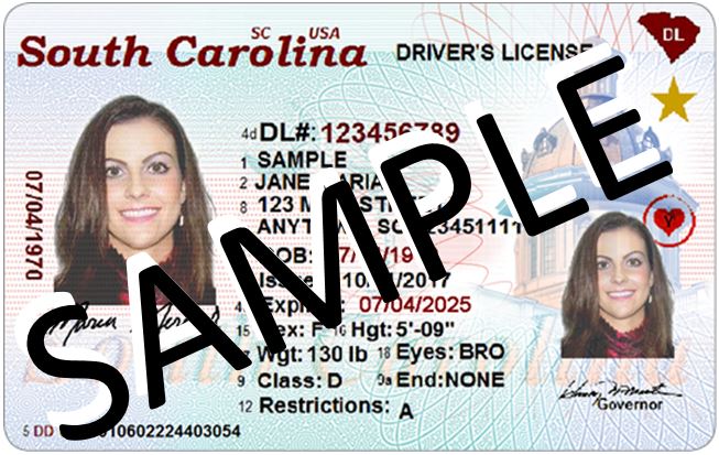 South Carolina fake id