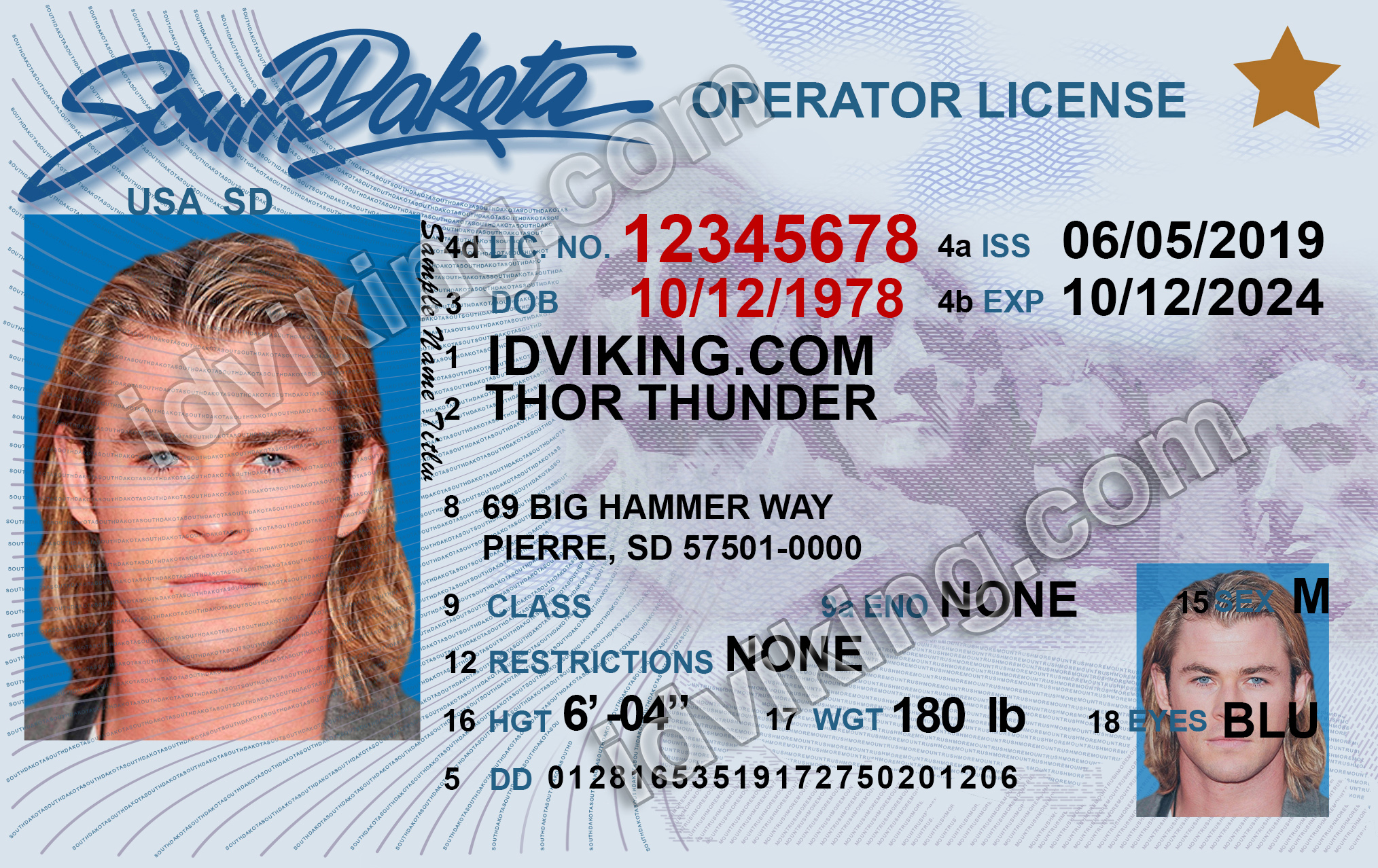 South Dakota Fake Id Website