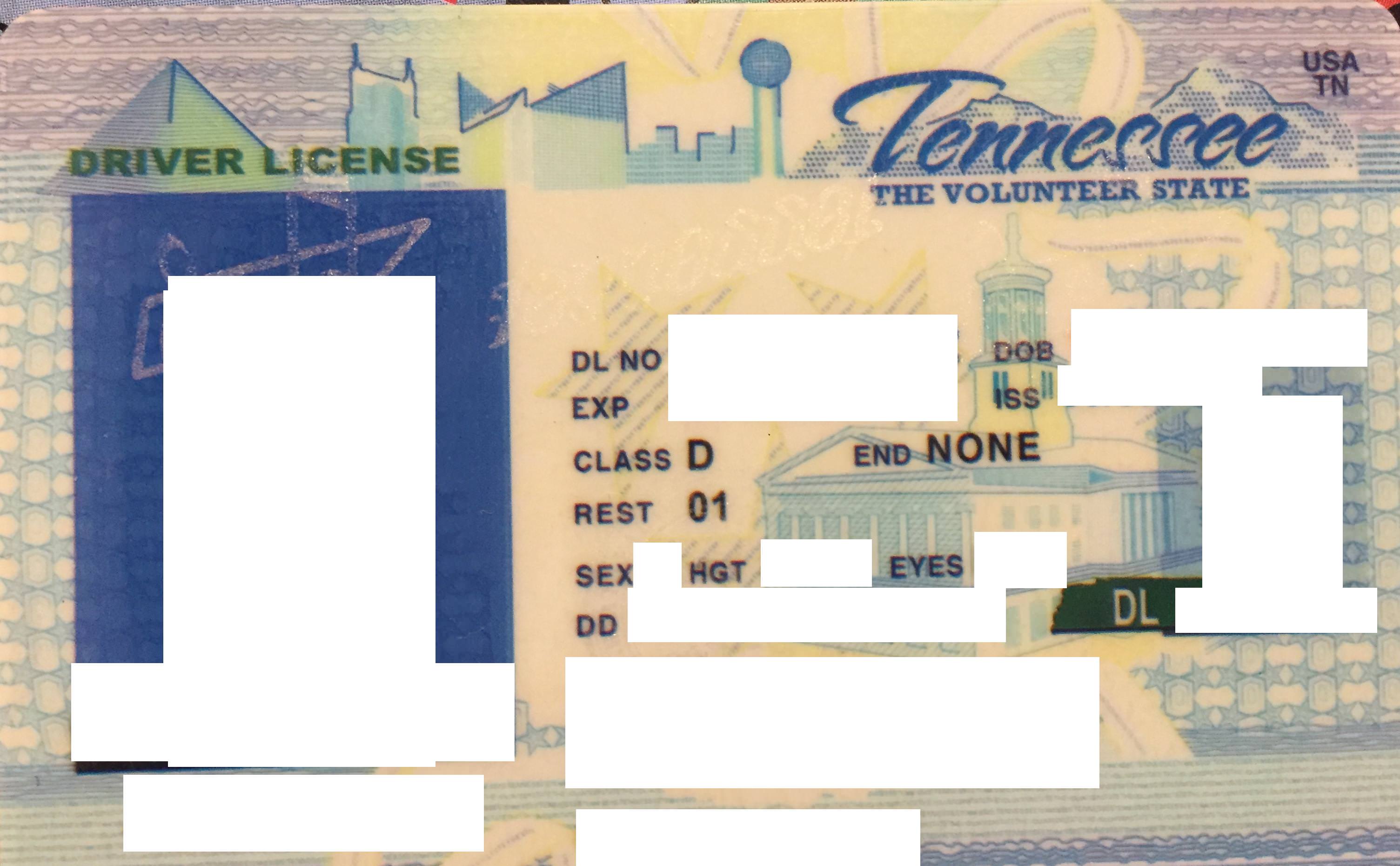 Tennessee Scannable Fake Id Online