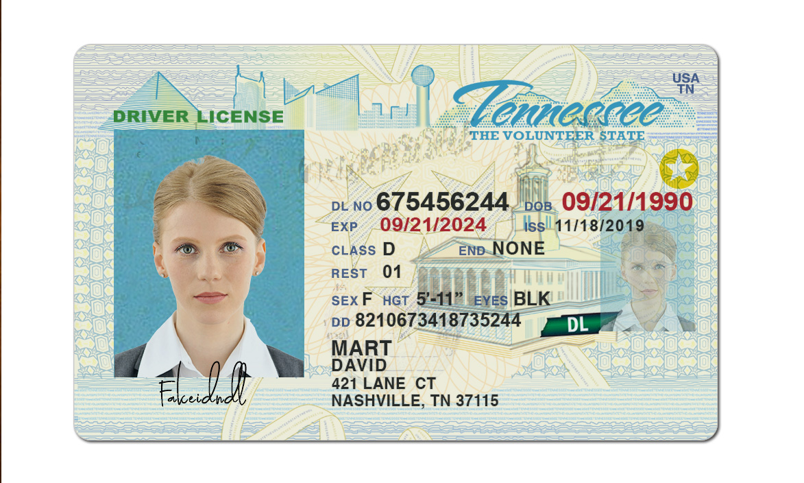 Tennessee Scannable Fake Id Online