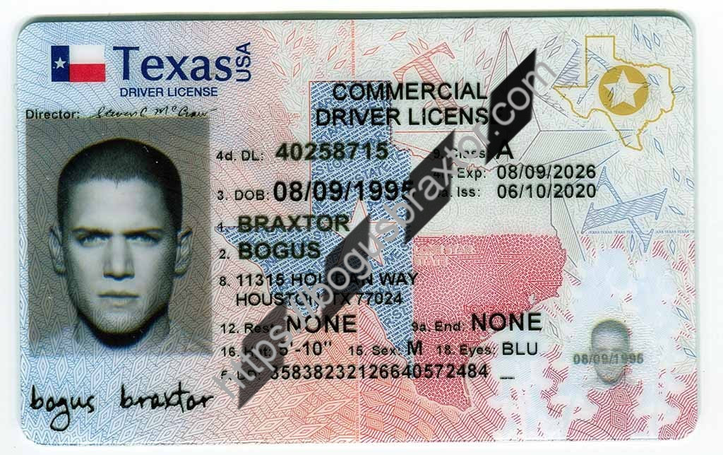 Texas Fake Id Front And Back
