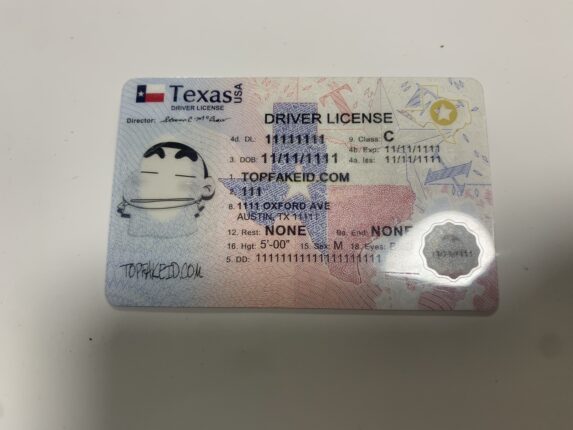 Texas Scannable Fake Id Front And Back