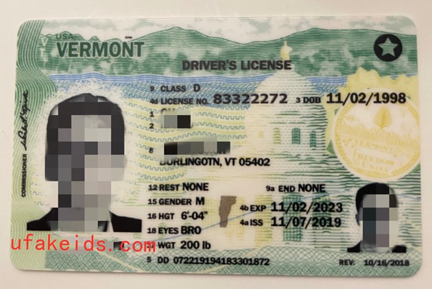 Vermont Fake Id Online