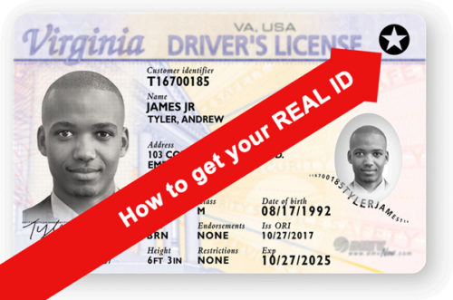 virginia fake id vs real