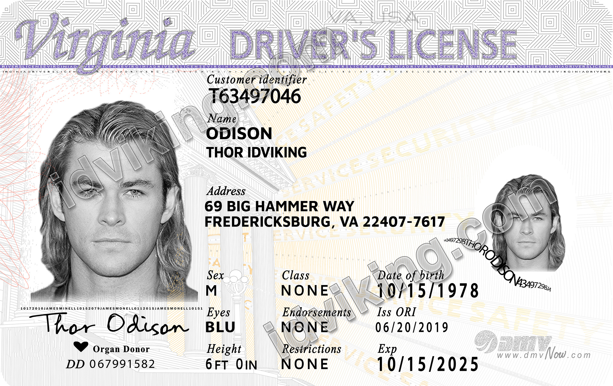 Virginia Fake Id Website