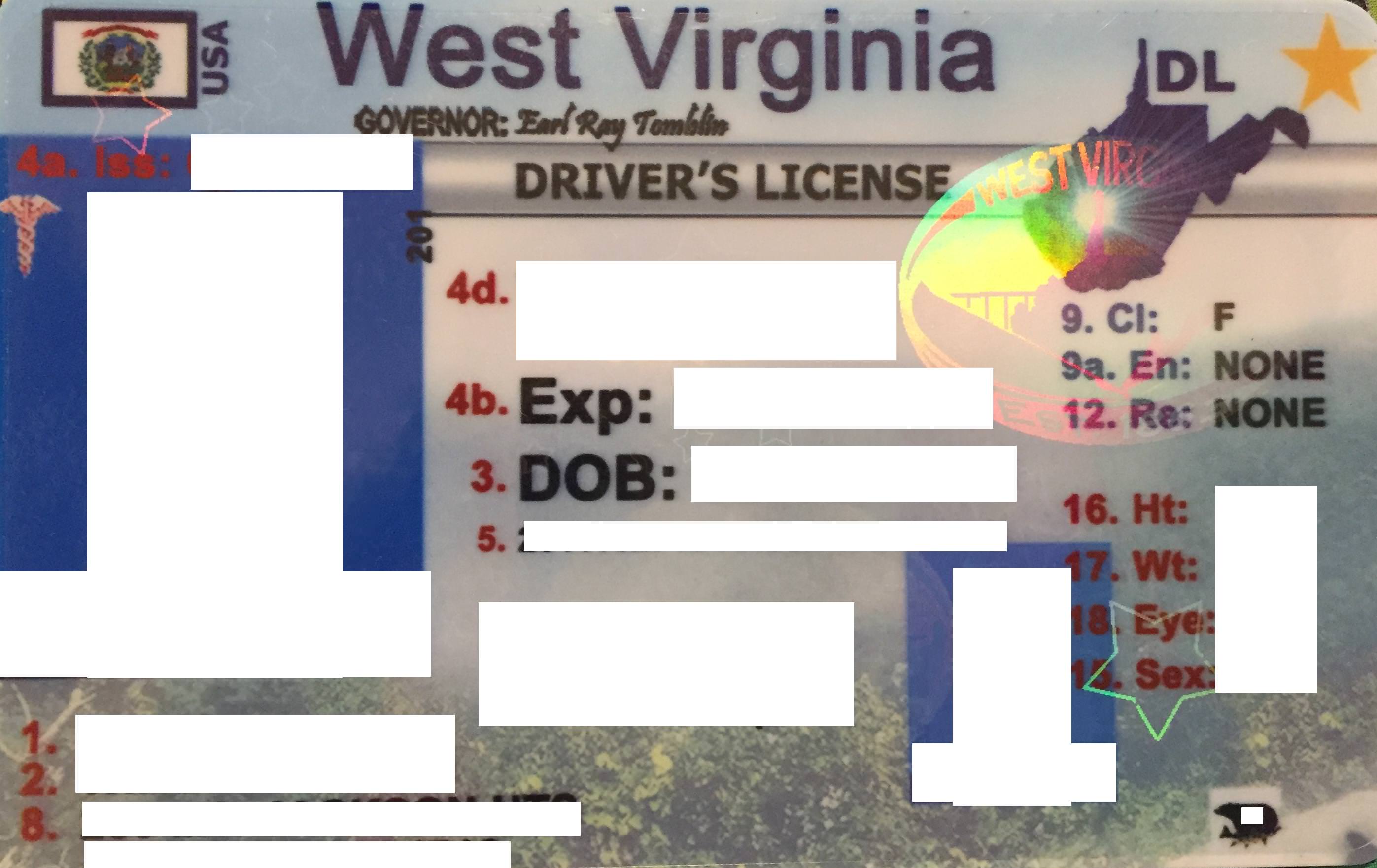 can i renew my wv id card online