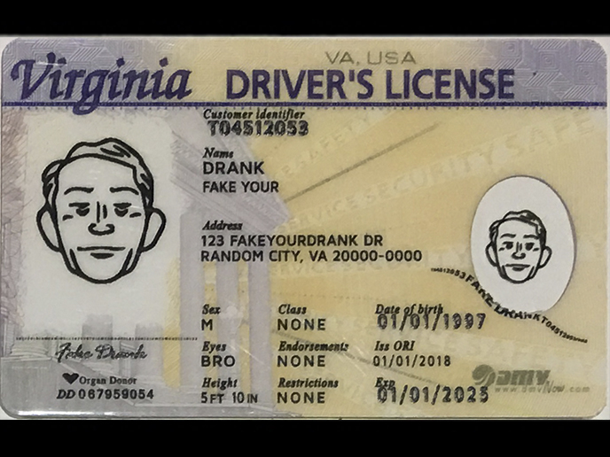 West Virginia Fake Id Generator