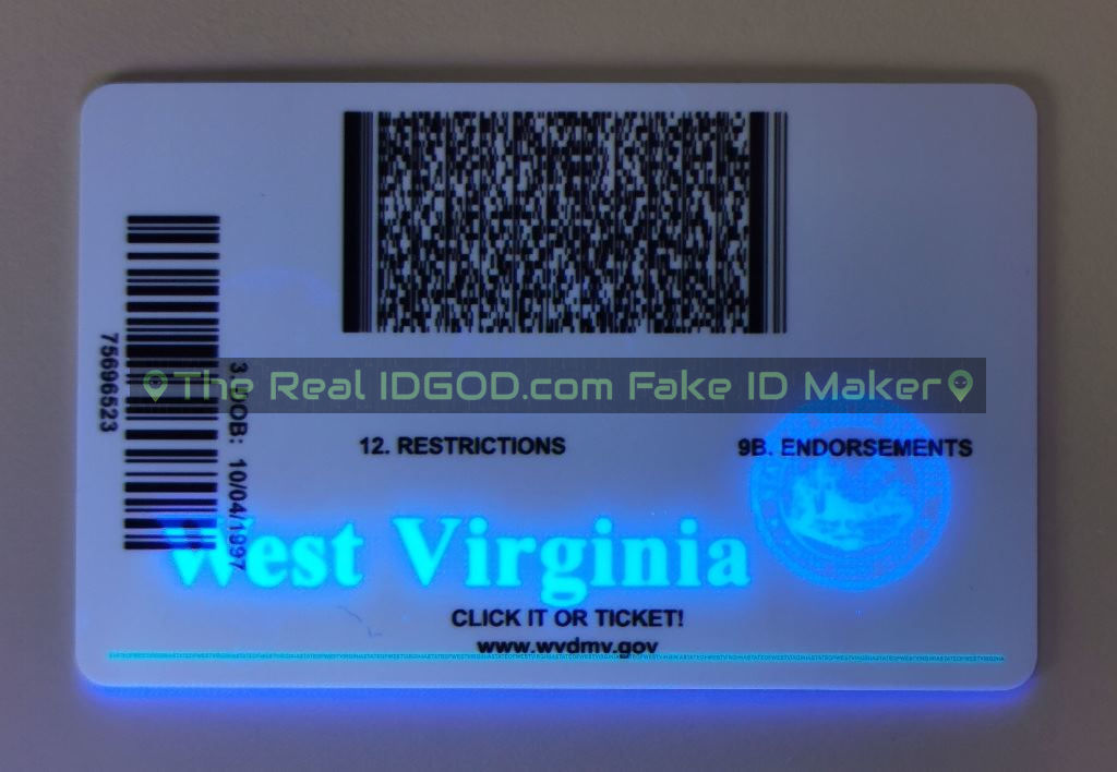 West Virginia Fake Id Maker