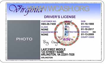 West Virginia Fake Id Templates