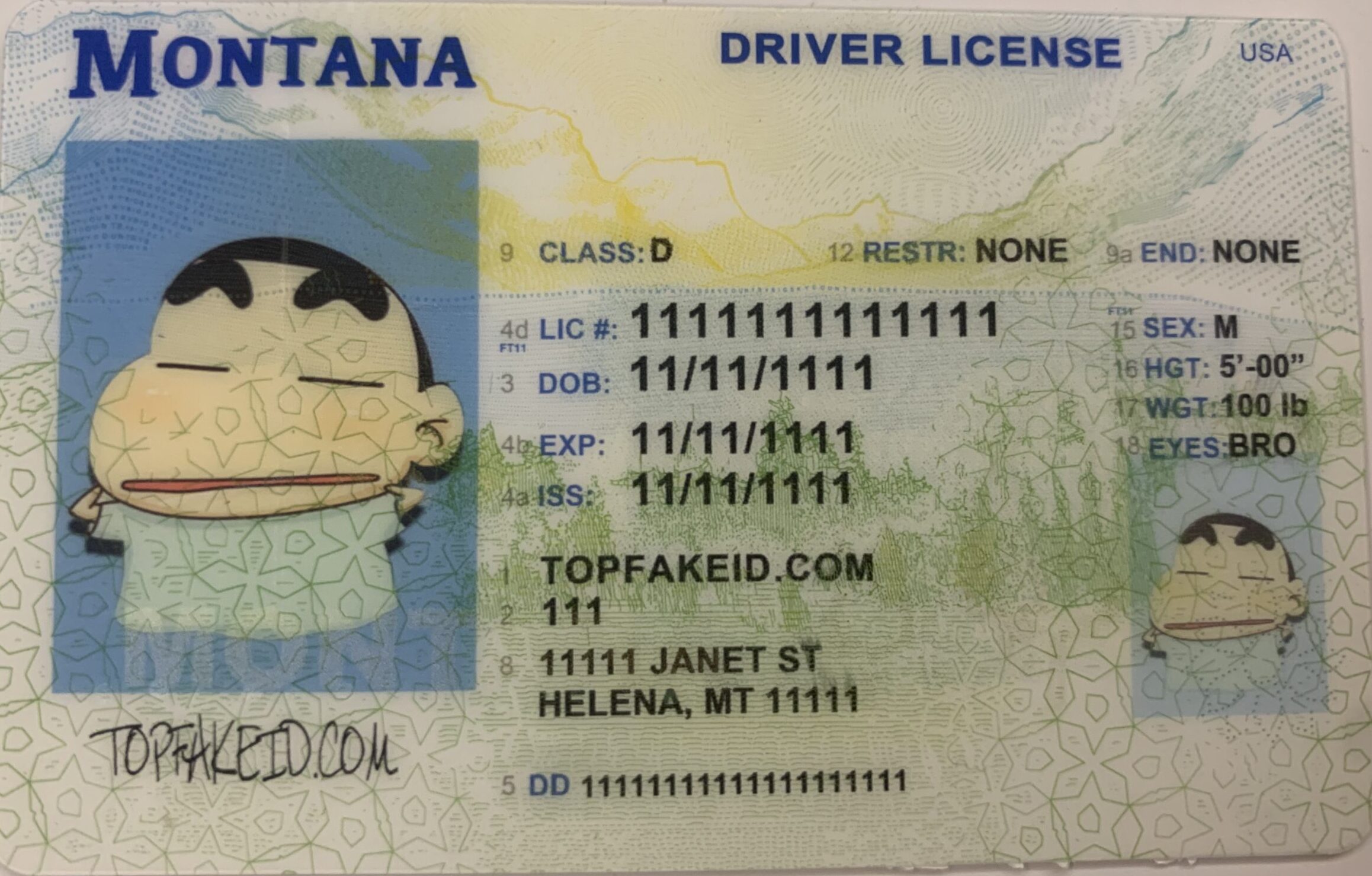 Where To Buy A Montana Fake Id