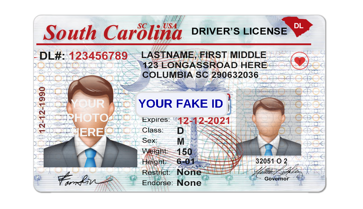 Where To Buy A South Carolina Fake Id